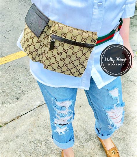 gucci mini bag fanny pack|Gucci fanny pack ioffer.